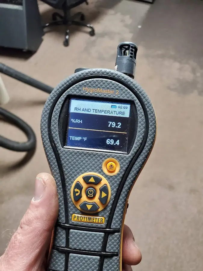 Moisture meter humidity assessment for Mold Remediation & Removal in Kent